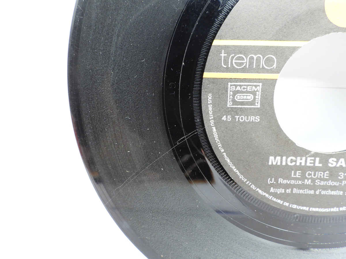 Michel Sardou 45 Rpm Vinyl Record Trema 6.061