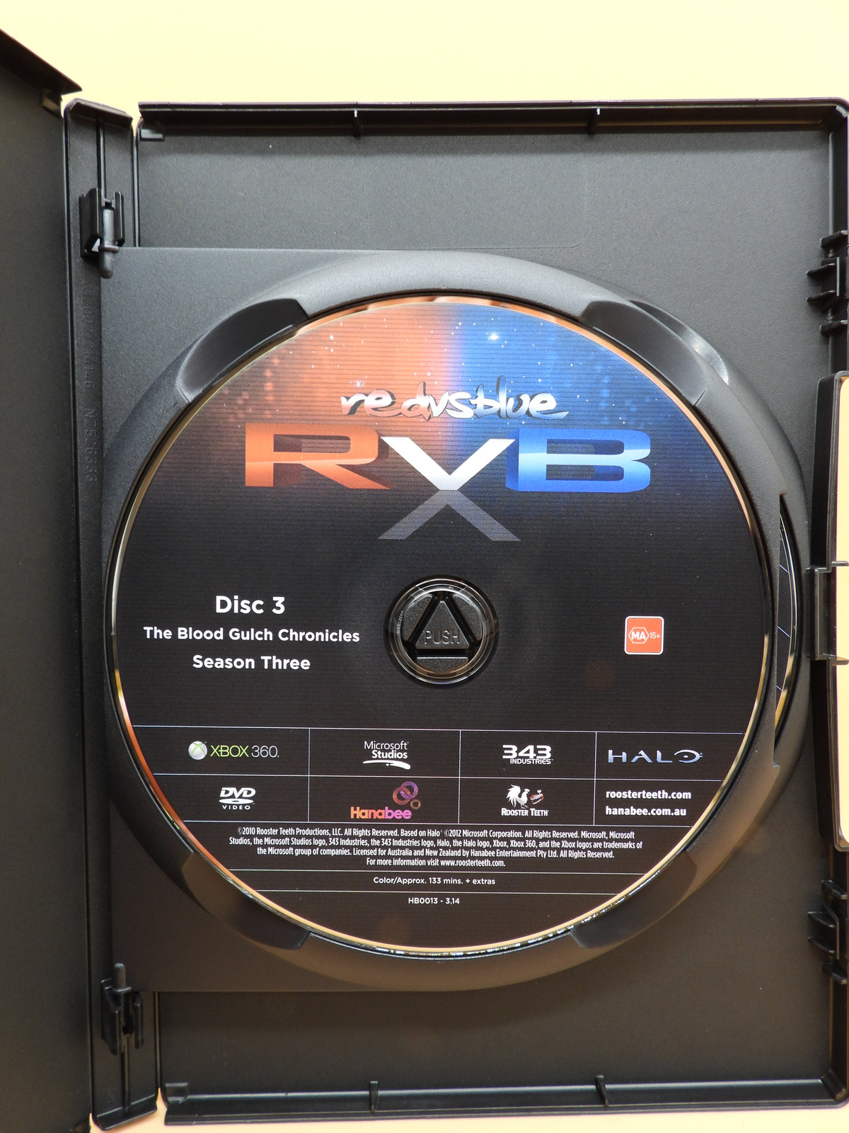 Red Vs Blue Season 3 & 4 Xbox 360 Rooster Teeth Game