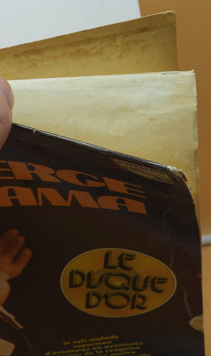 Serge Lama Le Disque D'or Vinyl Record Philips 9101 065