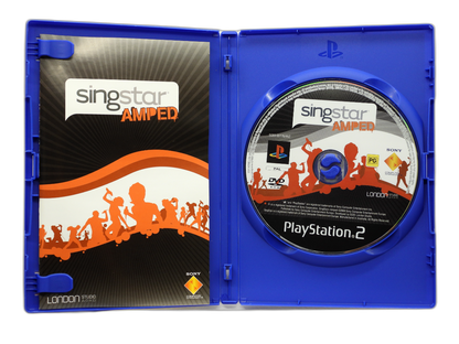 Singstar Amped PS2 Karaoke Game