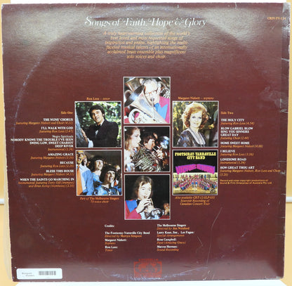 Songs of Faith Hope Glory Vinyl Record Crin Tv 124 Crest International
