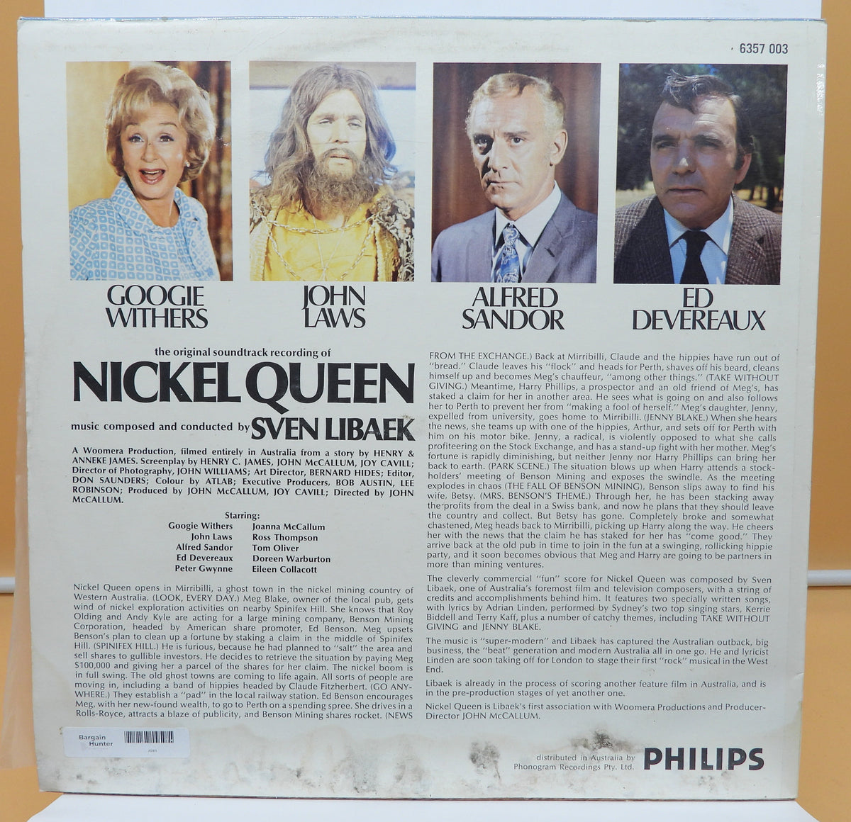 The Soundtrack Recording of Nickel Queen Vinyl Record Philips