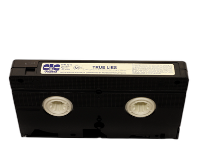 True Lies 1994 VHS Tape Arnold Schwarzenegger