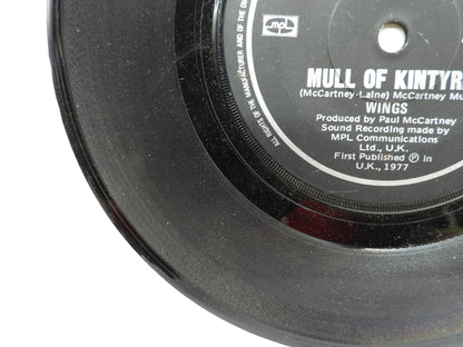 Wings Mull of Kintyre / Girl's School 7" Vinyl Single Capitol