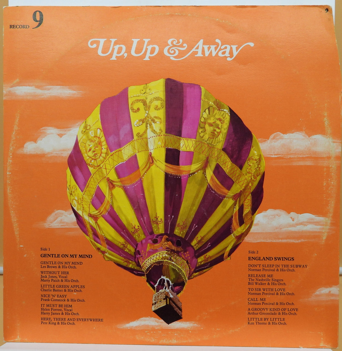 Reader's Digest Up & Away Vinyl Record Rd4 46