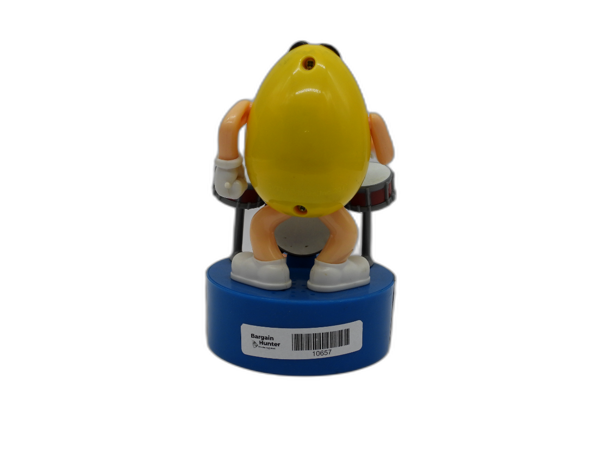 M&m's Yellow Drum Playing Figure