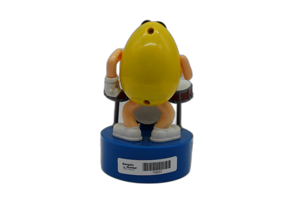 M&m's Yellow Drum Playing Figure