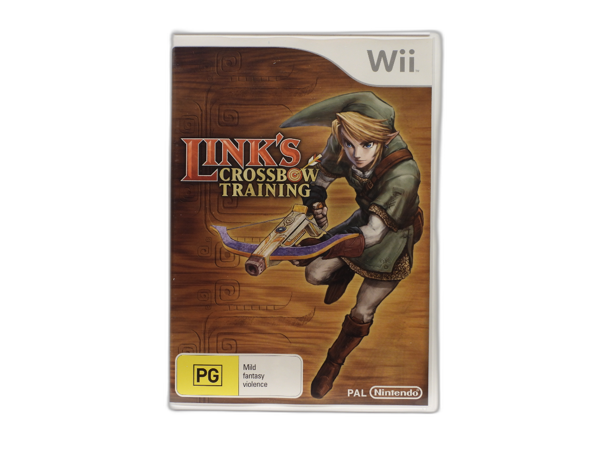 Nintendo Wii Zapper With Link's Crossbow Training Game