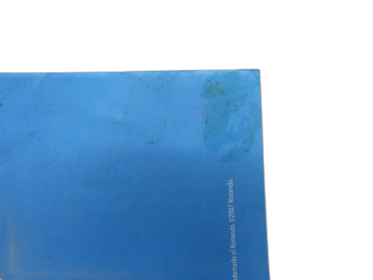 Nintendo Wii Console Operations Manual Game