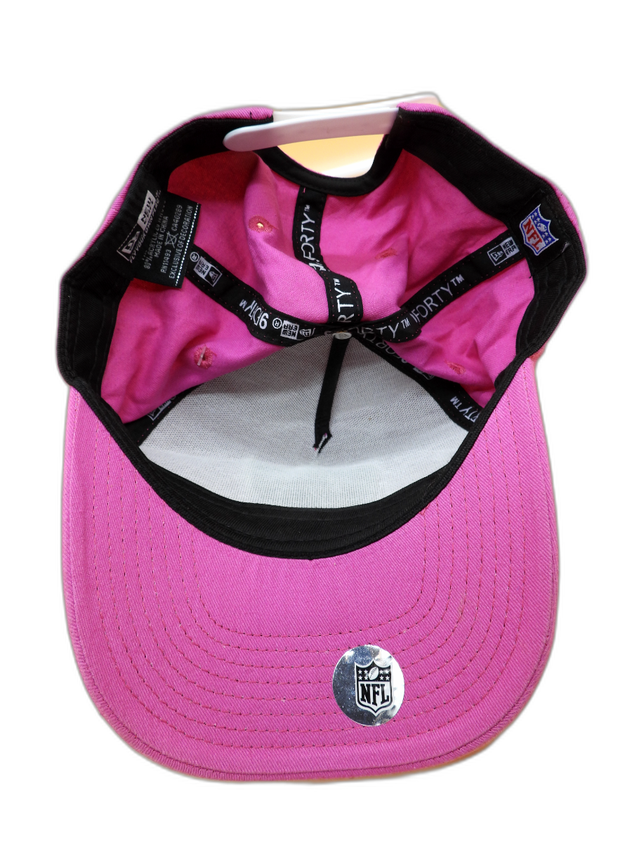 New Era 9forty Adjustable Las Vegas Raiders Pink Cap