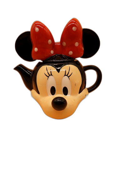 Disney Minnie Mouse Ceramic Moulded Teapot 1.1 Litre