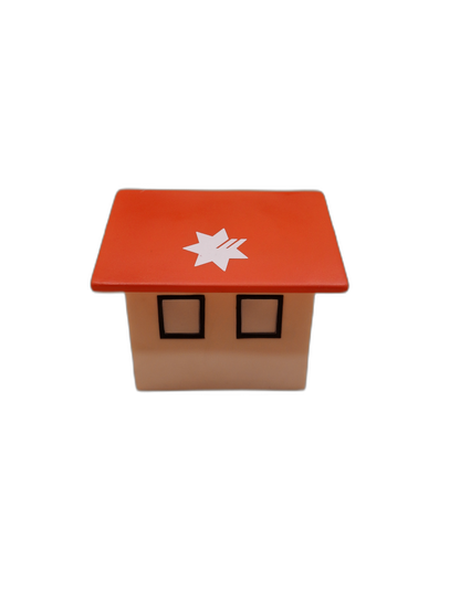 Nab Bank House Shaped Plastic Coin Bank