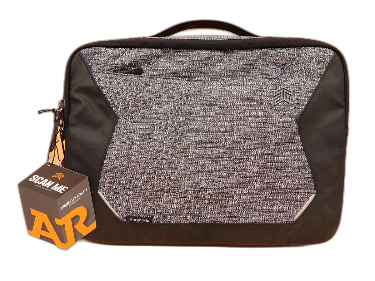 Stm Myth Brief 15" Laptop Briefcase Granite Black