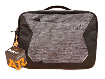 Stm Myth Brief 15" Laptop Briefcase Granite Black