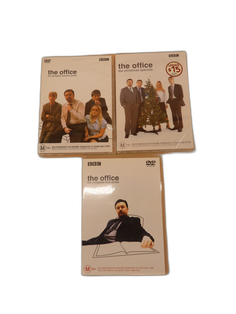 The Office Series 1 & 2 With Christmas Specials Dvd Box Set Bbc
