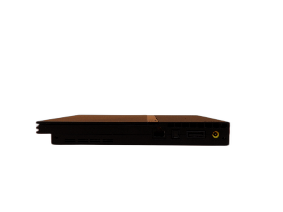 Sony PlayStation 2 Slim Console Scph 77001 Black Disc Drive Noisy, Crack In Controller 