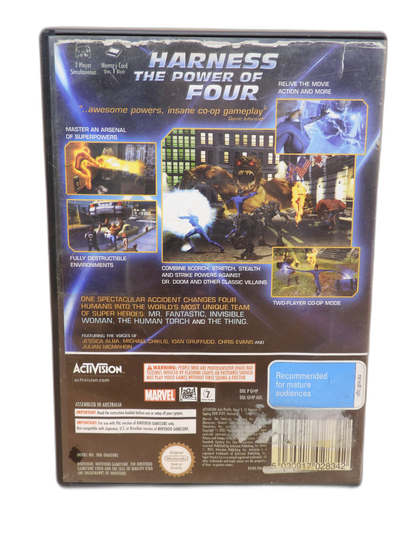 Fantastic 4 Nintendo Gamecube Pal Activision Game