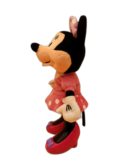 Disney Minnie Mouse Talking Plush Toy Pink Dress