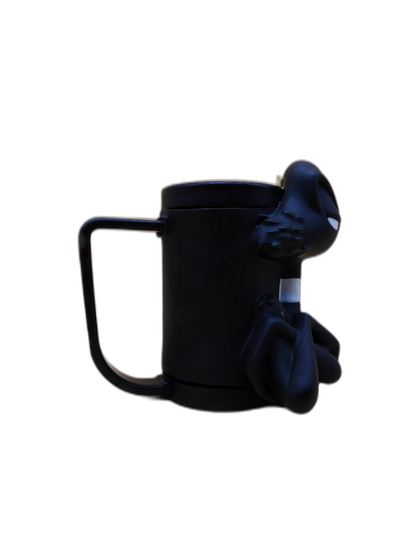1995 Warner Bros Daffy Duck 3d Character Mug