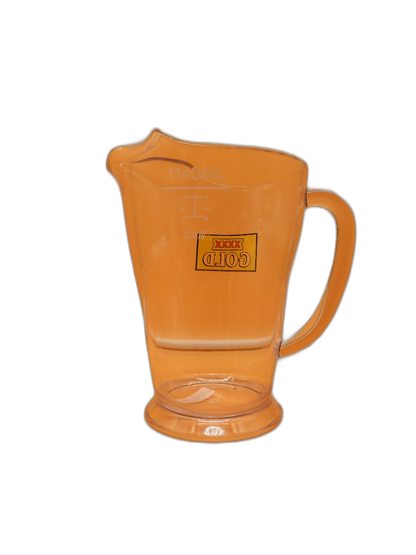 Xxxx Gold Plastic Beer Pitcher 1140ml