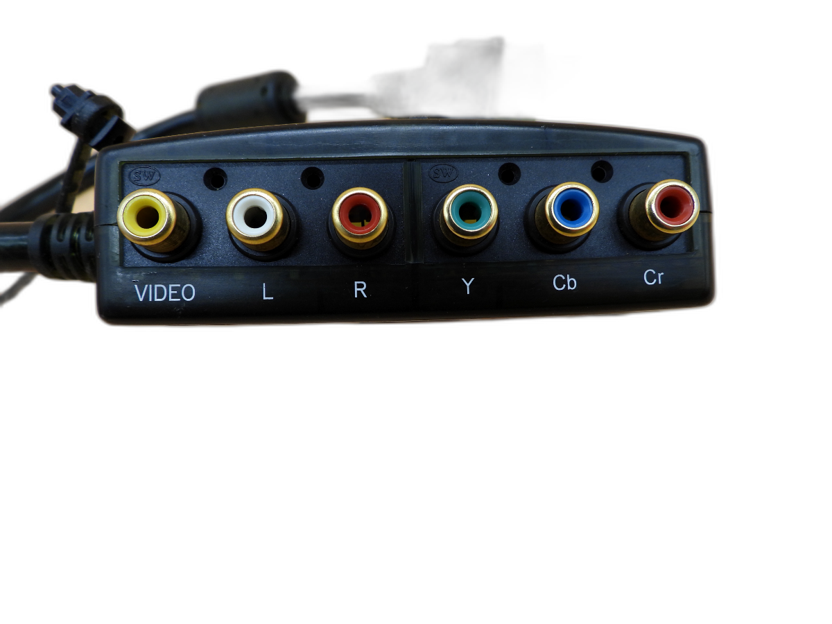 Intec Advanced AV Pack Microsoft Xbox Composite RCA, S-Video, Optical Audio!