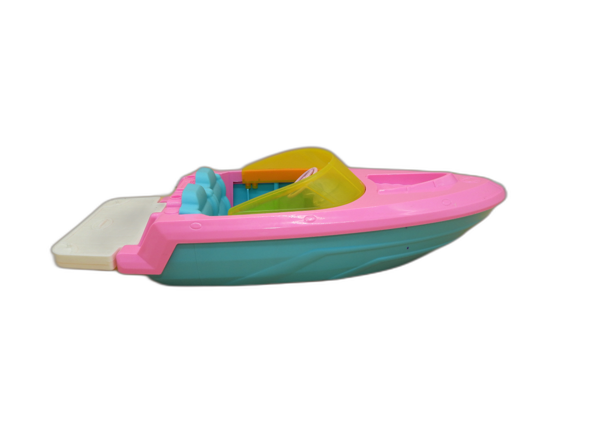 Barbie Plastic Speed Boat Toy Dreamland Doll