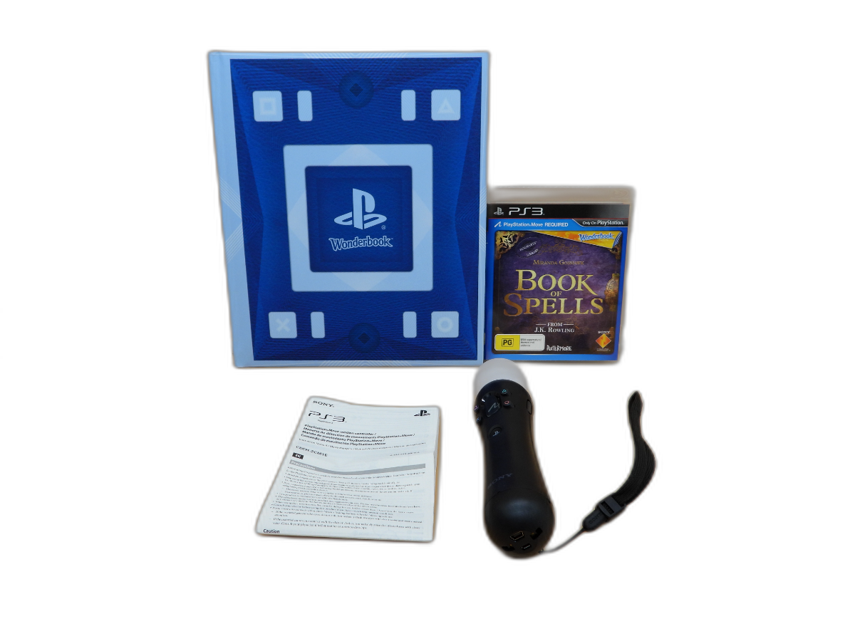 Wonderbook Book of Spells PS3 Sony Game Missing Camera 