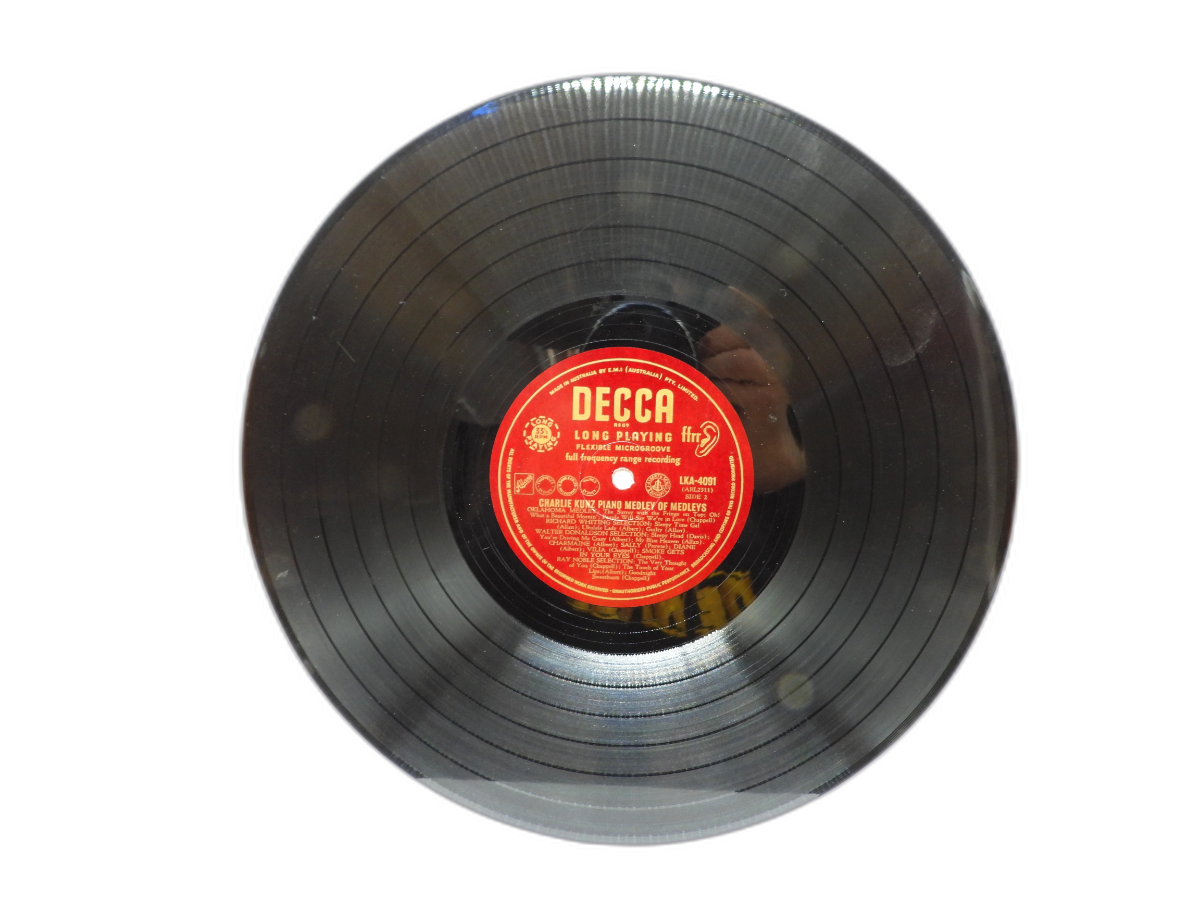 Charlie Kunz Piano Selections Vinyl Record Lka 4091 Decca