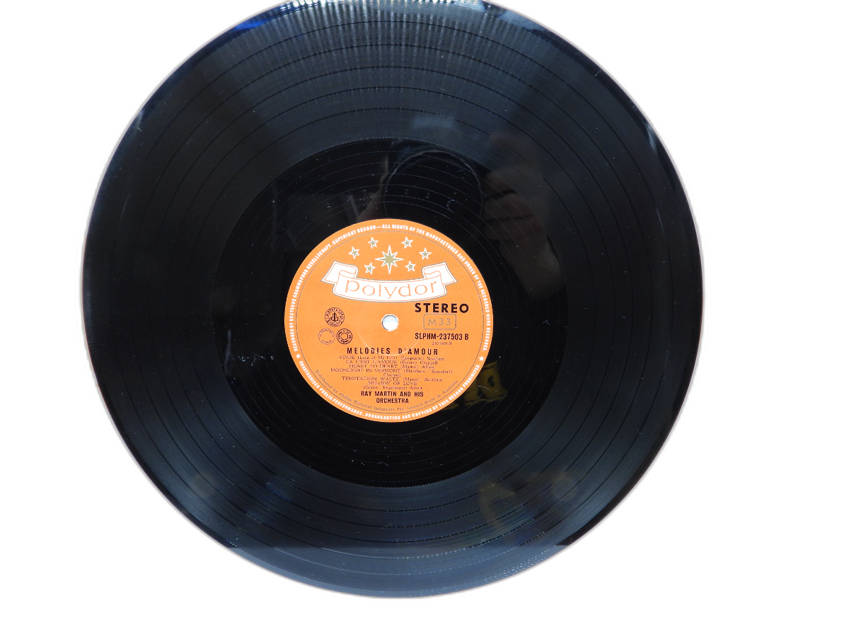 Melodies D'amour Vinyl Record Lp By Ray Martin Orchestra Polydor
