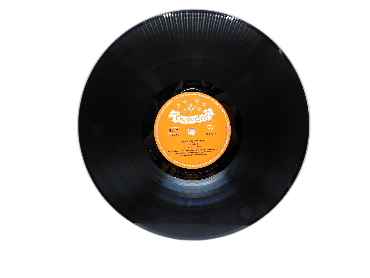 Die Lustige Witwe / Der Graf Von Luxemburg Operetta Vinyl Lp Polydor