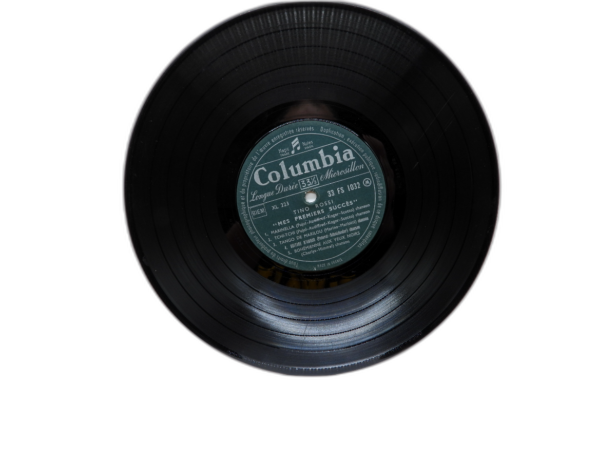 Tino Rossi Mes Grands Succès Vol. 5 Vinyl Record 33 Rpm Columbia