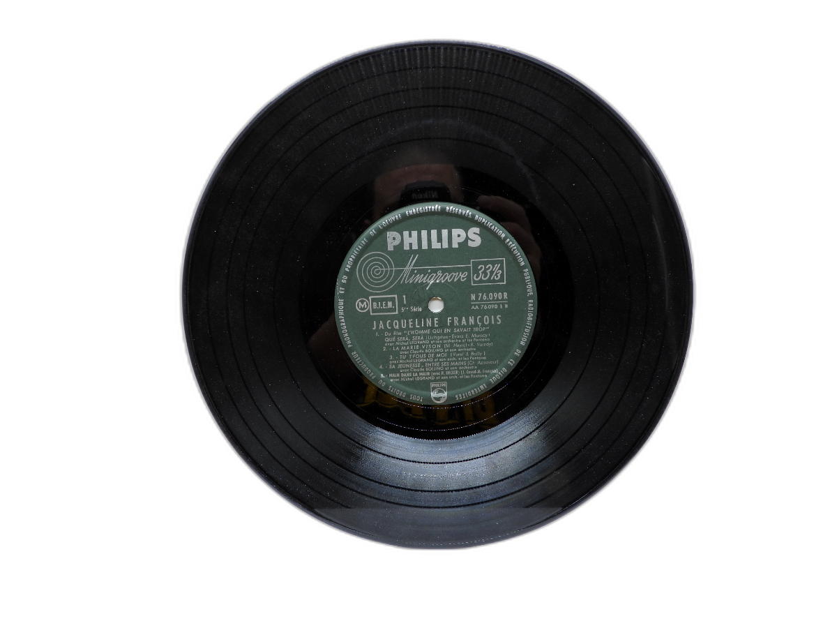 Jacqueline François Vinyl Record 33 1/3 Rpm Philips
