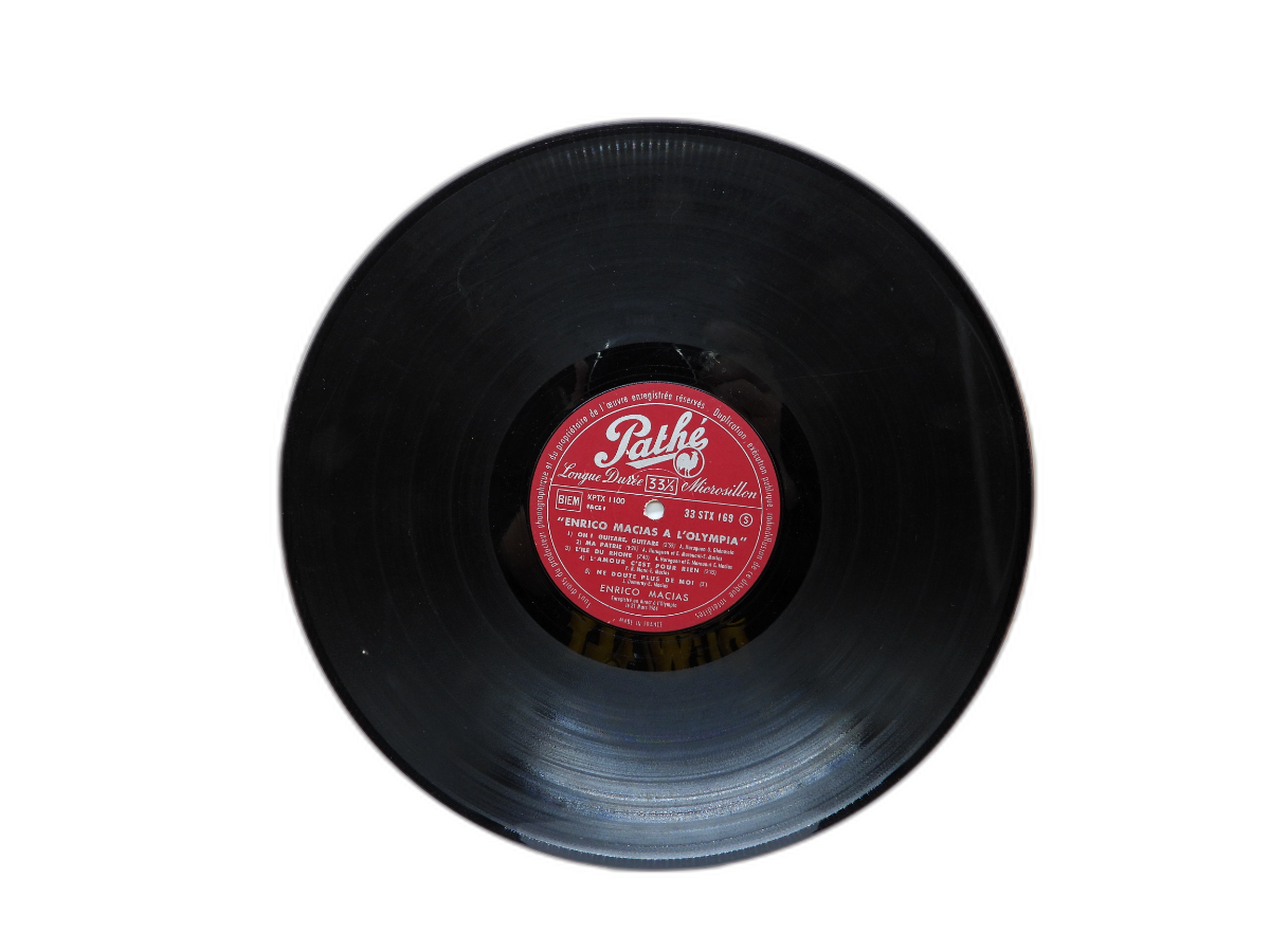 Enrico Macias Recital À L'olympia 1964 Vinyl Record Pathé