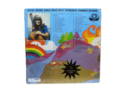 Patsy Biscoe 50 Favourite Nursery Rhymes Vinyl Record Music For Pleasure