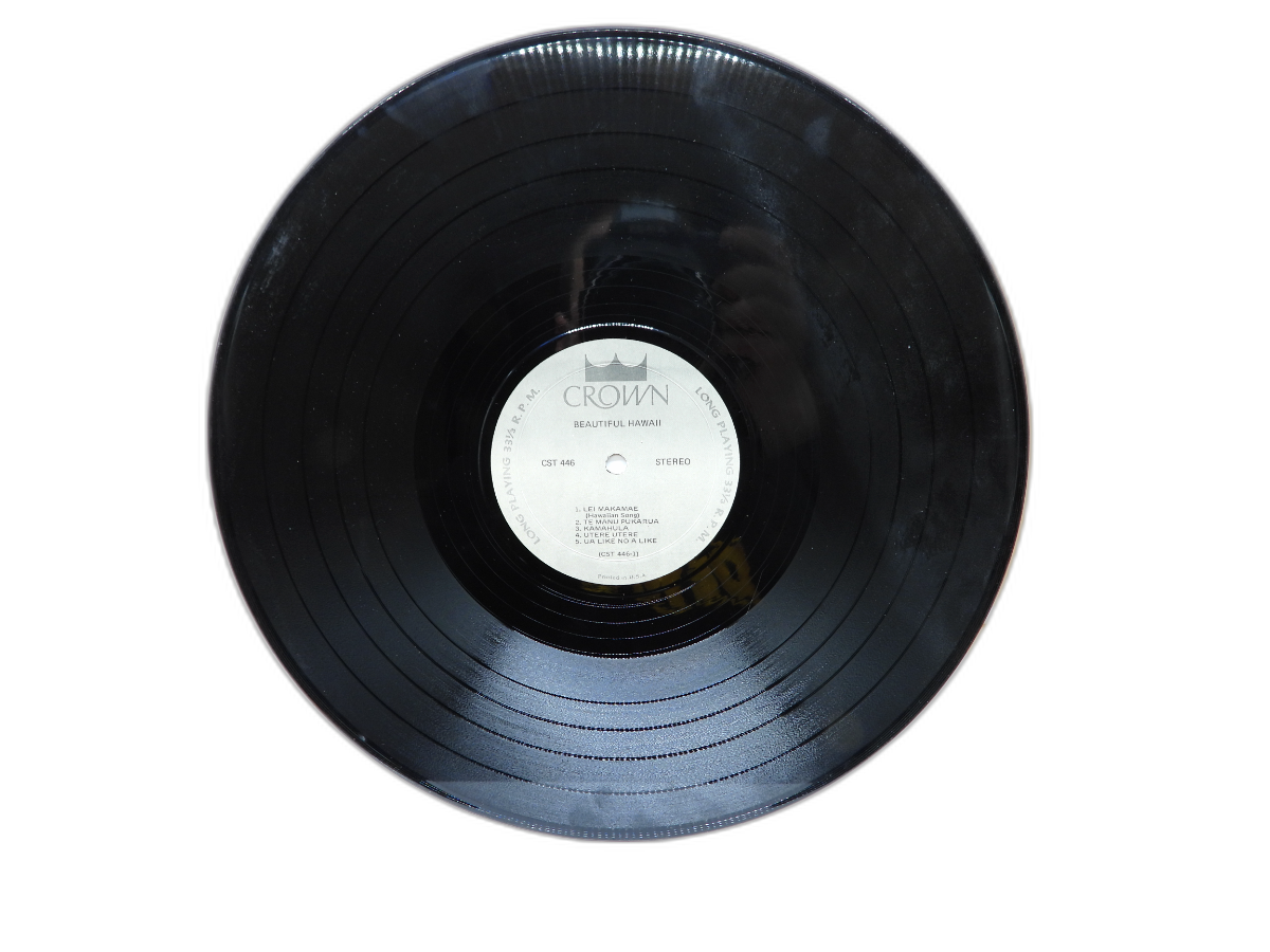 The Polynesians Beautiful Hawaii Lp Crown Records Cst 446