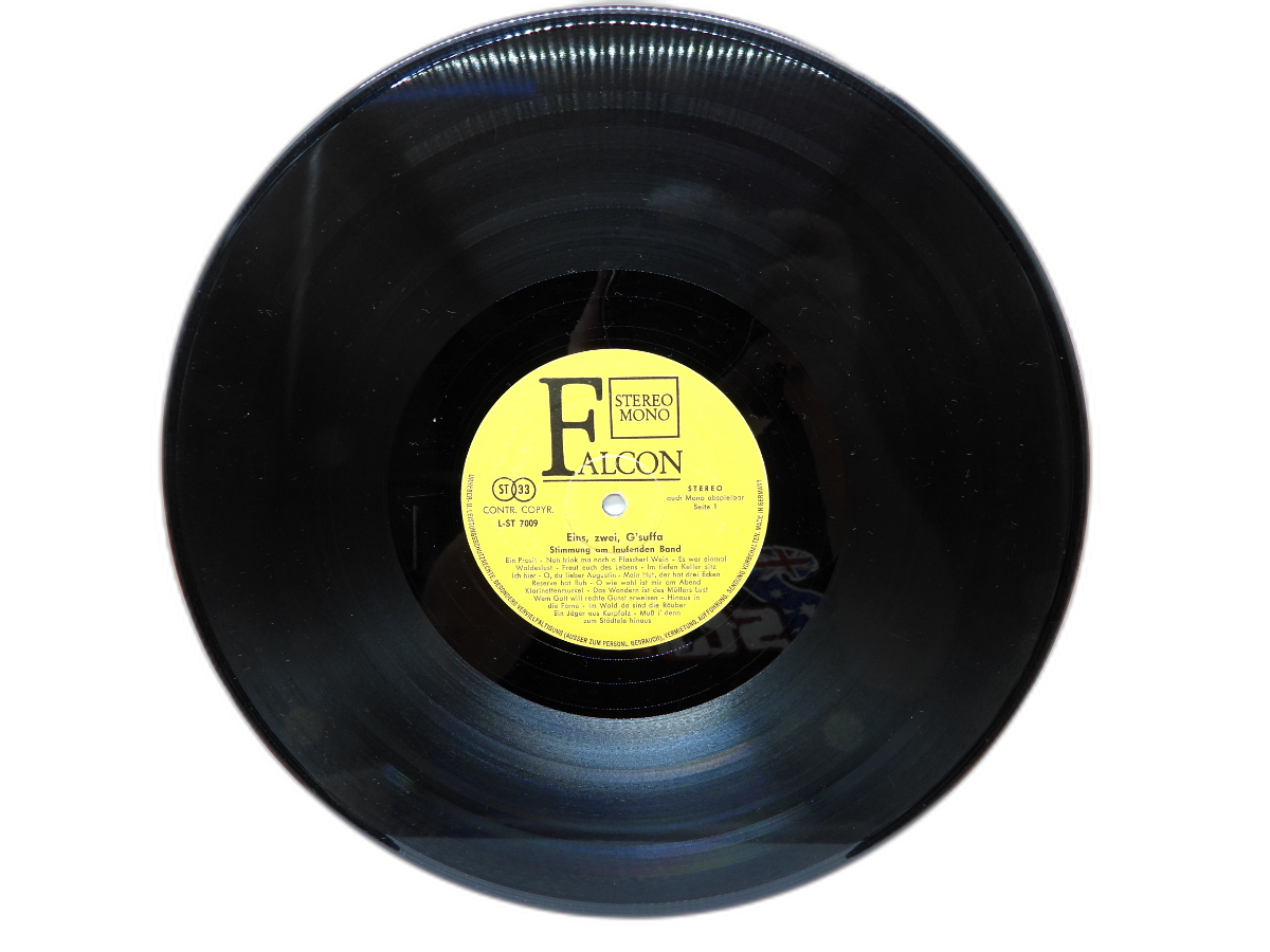 Falcon Eins Zwei G'suffa Vinyl Record L St 7009