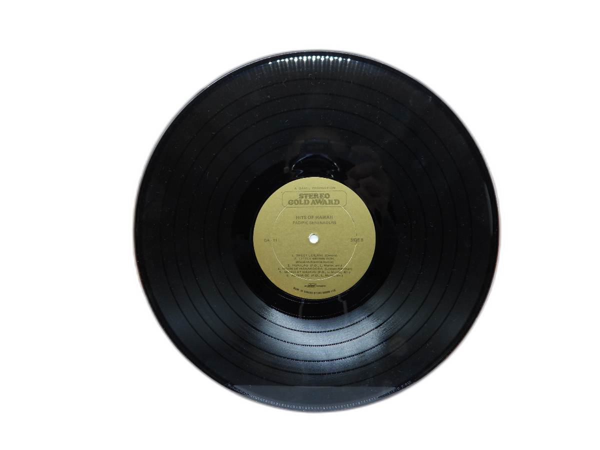 Stereo Gold Award Ga 11 Hits of Hawaii Vinyl Record