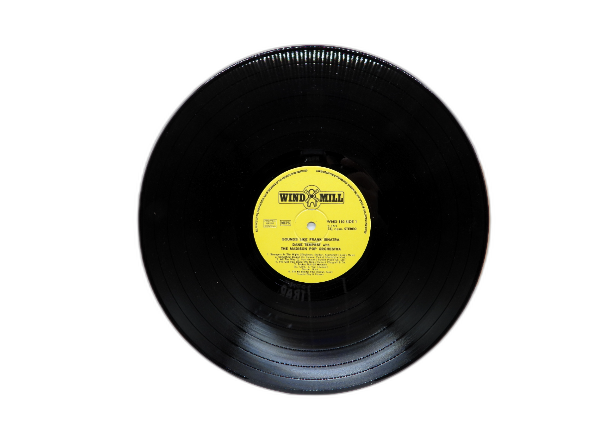 Sounds Like Frank Sinatra Vinyl By Madison Pop Orchestra & Dane Tempest Windmill