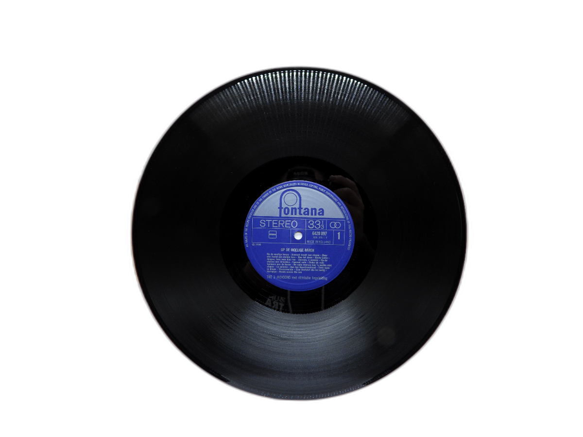 Op De Woelige Baren Vinyl Record By the Three Jacksons Fontana