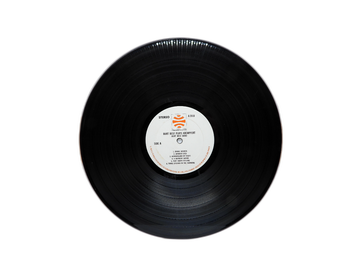 Burt Best Plays Kaempfert Vinyl Lp International Artists