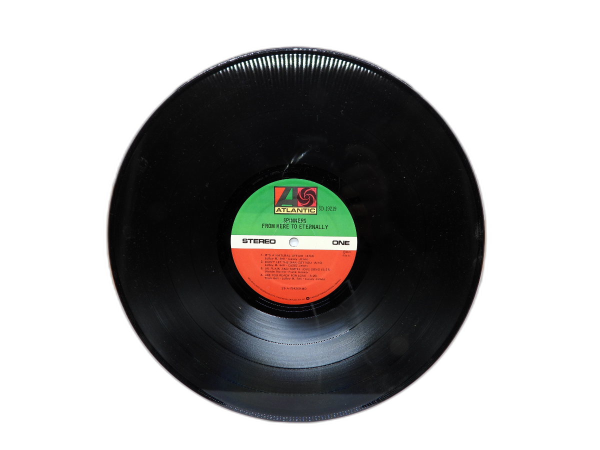 Spinners From Here to Eternally Vinyl Lp Atlantic Sd 19219