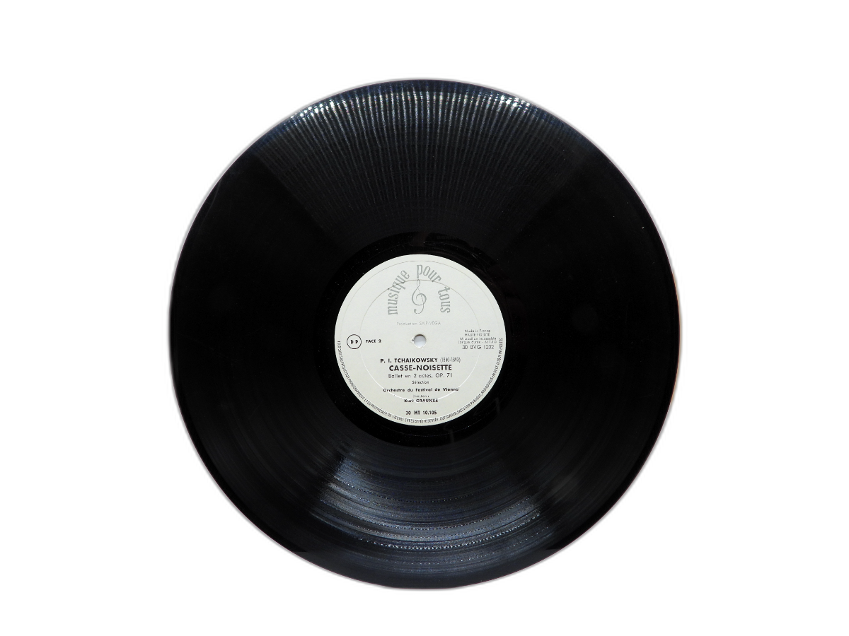 Tchaikowsky Le Lac Des Cygnes Casse Noisette Vinyl Record Vega