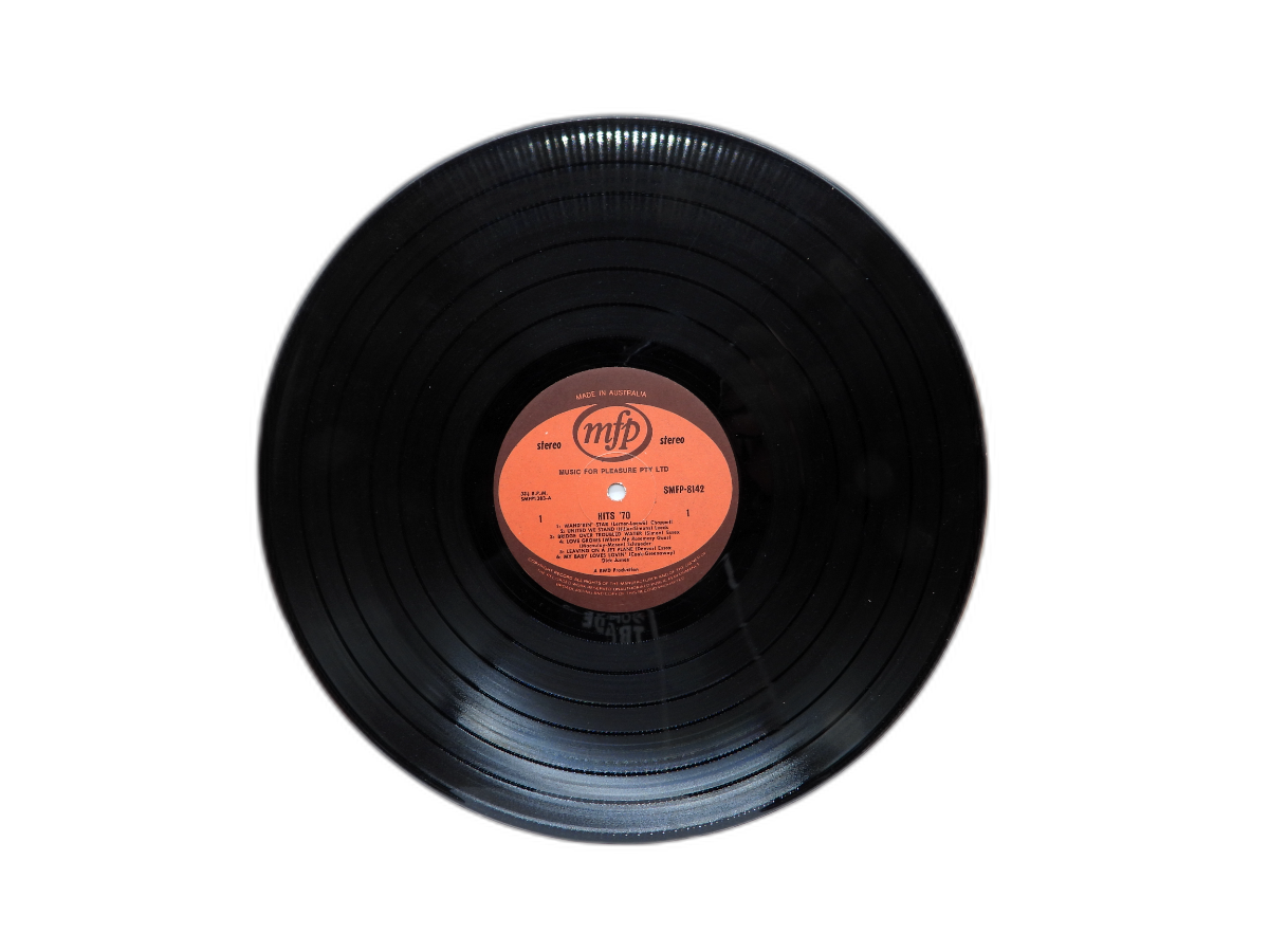 Various Artists 16 No 1's of the 70's Vinyl Lp Music For Pleasure