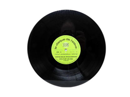 Le Disque De L'élève Exercices Sur Les Voyelles Anglaises Vinyl Record Institut