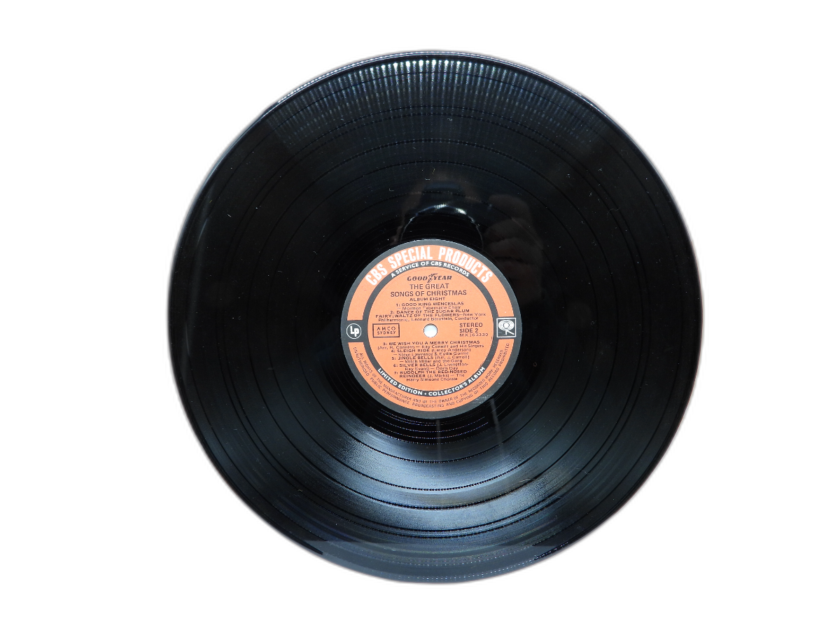 Goodyear Great Songs of Christmas Vinyl Record