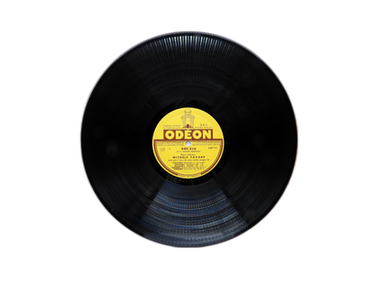 Piano Éternel Michèle Favart Vinyl Record Odéon Xoc 816