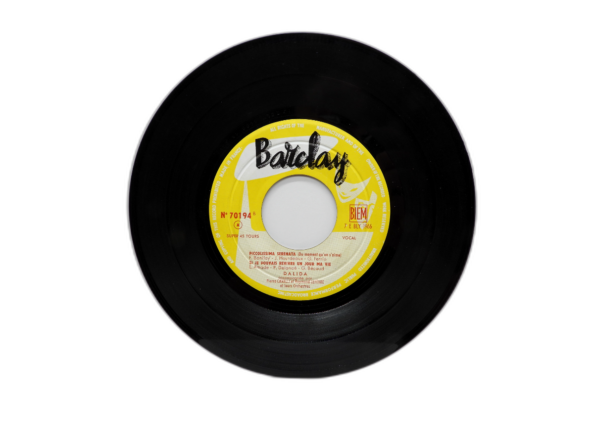 Dalida Come Prima 45 Rpm Vinyl Record Barclay