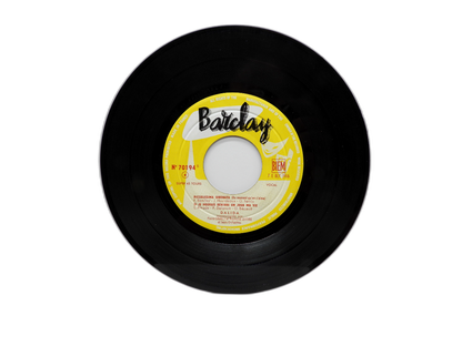 Dalida Come Prima 45 Rpm Vinyl Record Barclay