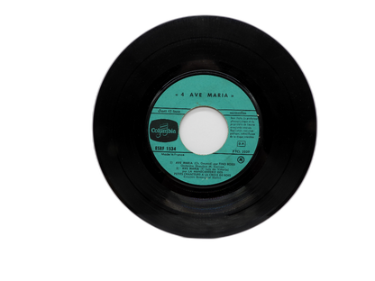 4 Ave Maria Columbia 45 Rpm Vinyl Record Esrf 1534