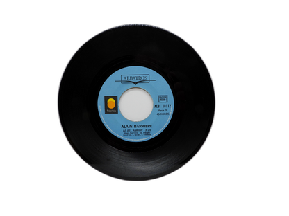Alain Barriere Le Bel Amour 45 Rpm Vinyl Record Albatros